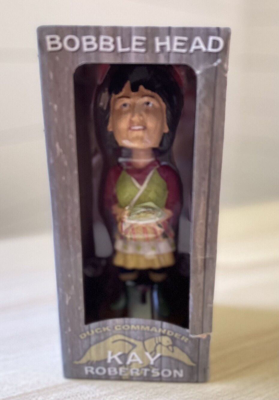Duck Dynasty / Duck Commander Miss Kay Robertson Bobble Head Original Box